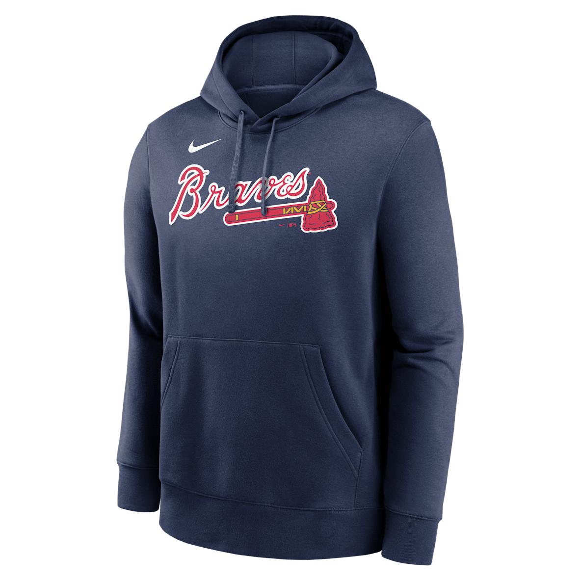 Atlanta Braves Nike navy pullover hoodie