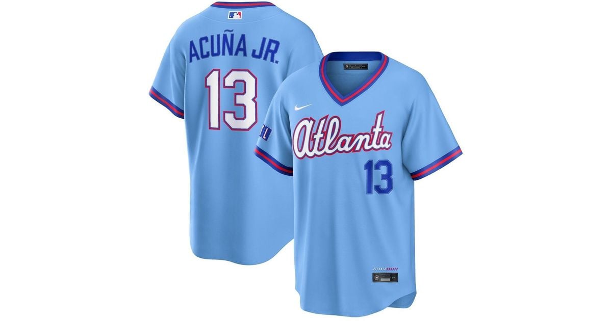 Powder blue Atlanta Braves City Connect jersey