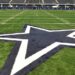 Campo de AT&T Stadium preparado para una experiencia de día de partido