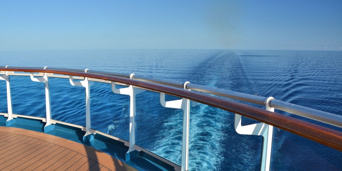 View from a cruise ship