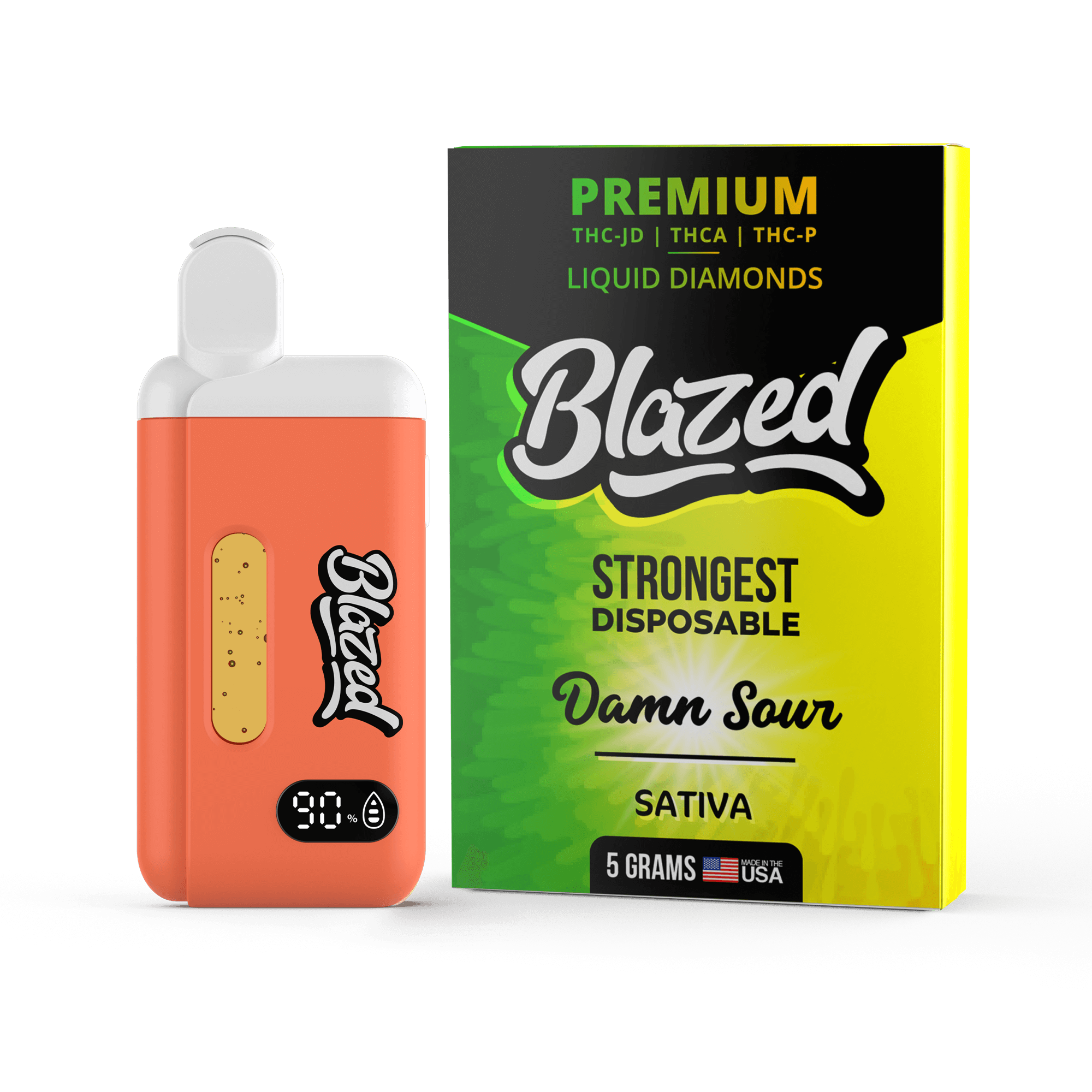 Binoid CBD Blazed disposable vape box