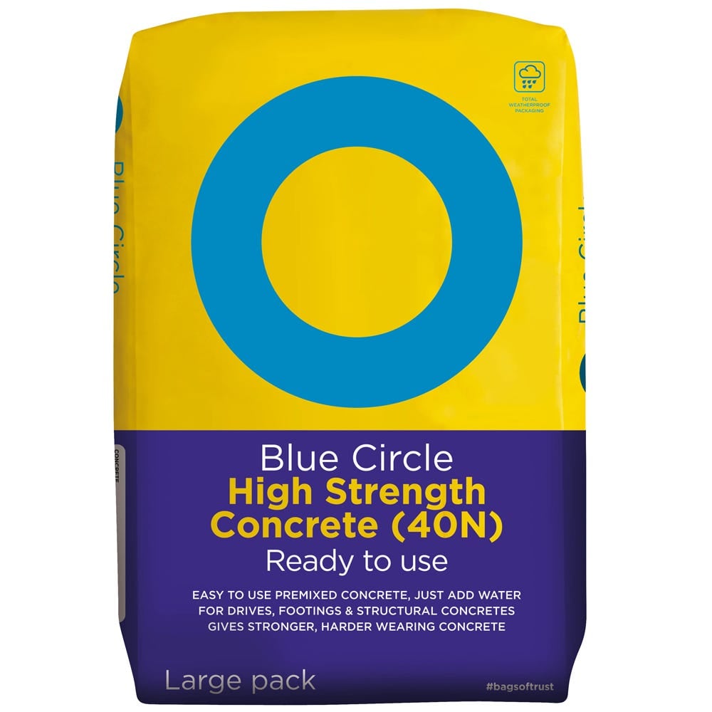 Blue Circle High Strength Concrete 20kg bag