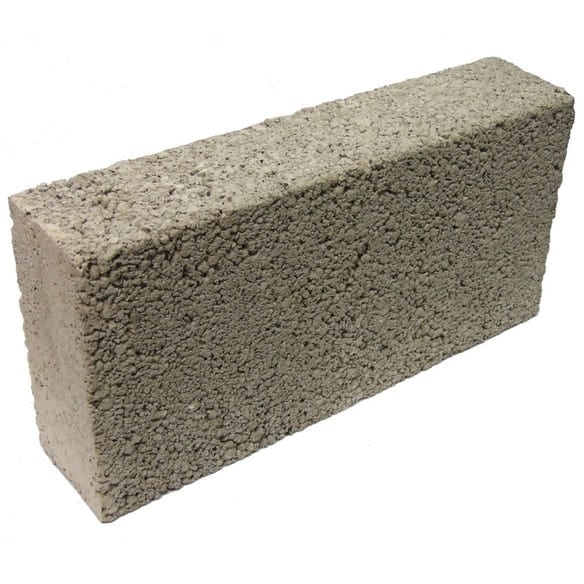 Solid Dense 7.3N Concrete Block 100mm