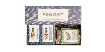 Coffret tapas nordique FANGST avec foies fumés et crispbread