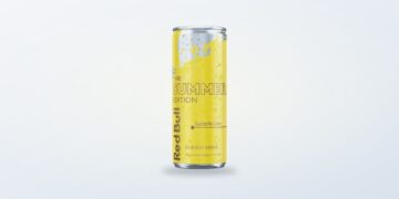 Red Bull Summer Edition dåse med citrusmotiv