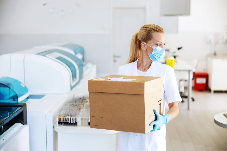 Medical parcel handled for CitySprint Next Day Premium+