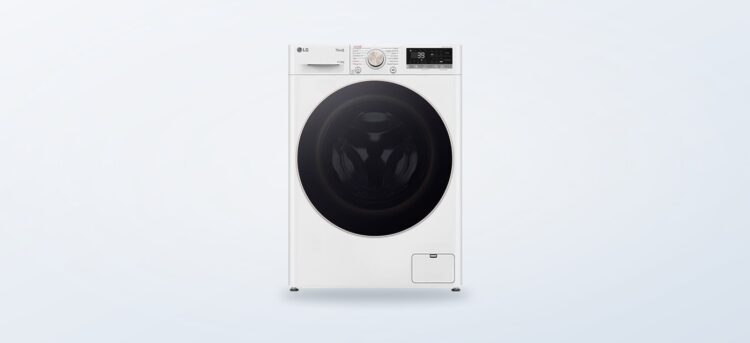 Lavasciuga LG a libera installazione con caricamento frontale