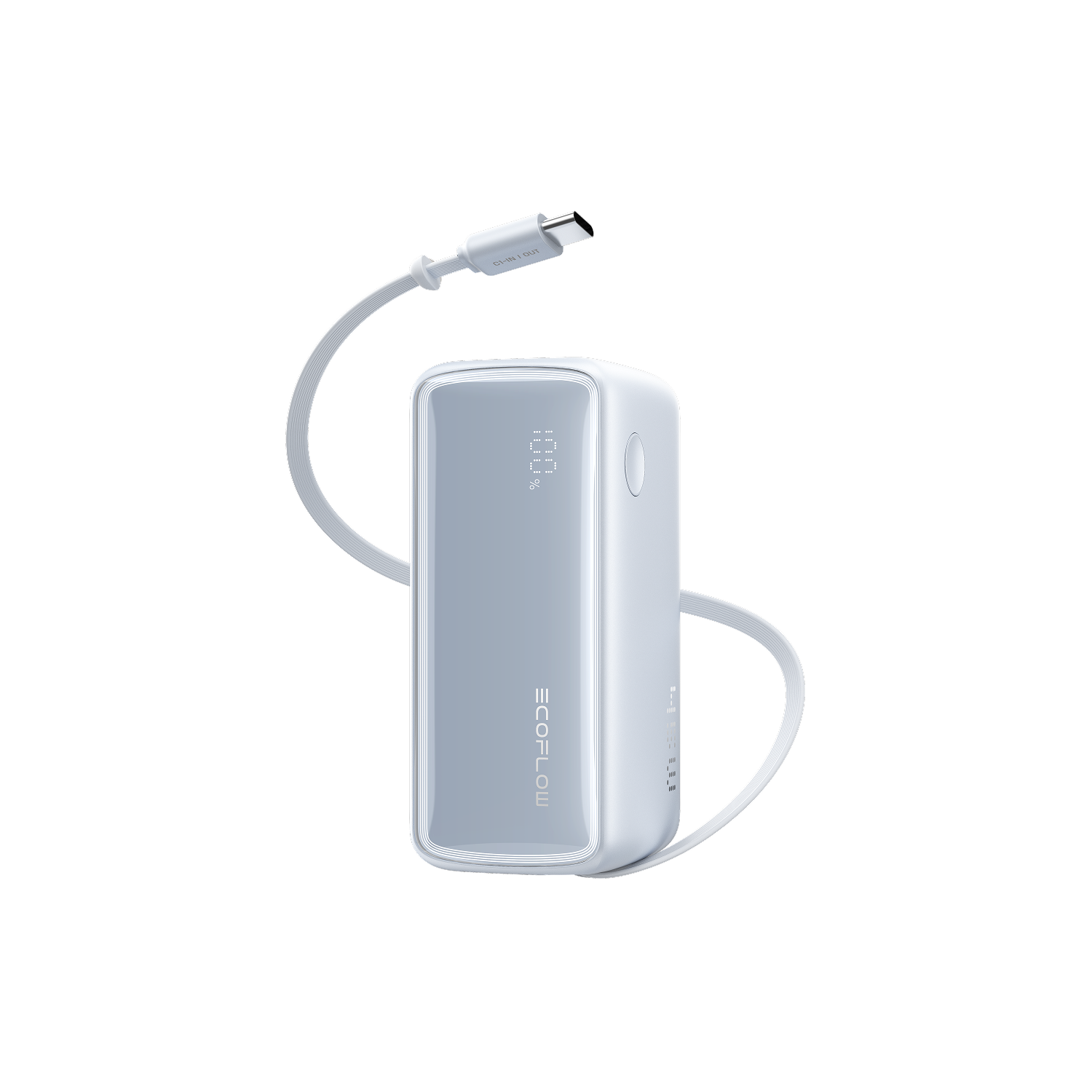 EcoFlow RAPID Powerbank mit ausziehbarem Kabel