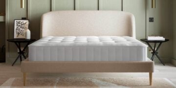 Elsham mattress shown as a separate sleep product