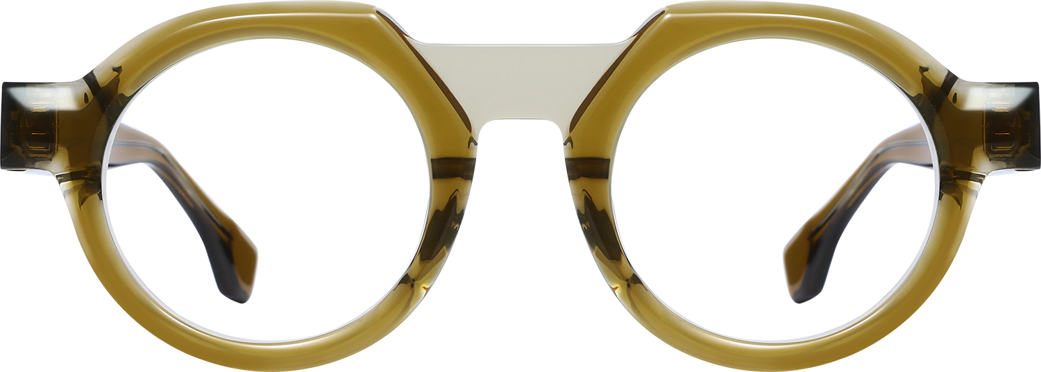 Fytoo FT675350 brown eyeglasses shown as a single product