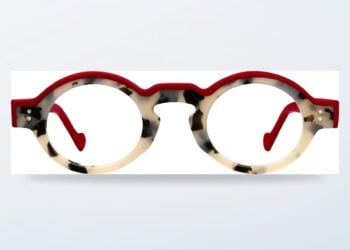 Fytoo Joy round tortoiseshell eyeglasses shown as a single product
