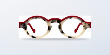 Fytoo Joy round tortoiseshell eyeglasses shown as a single product