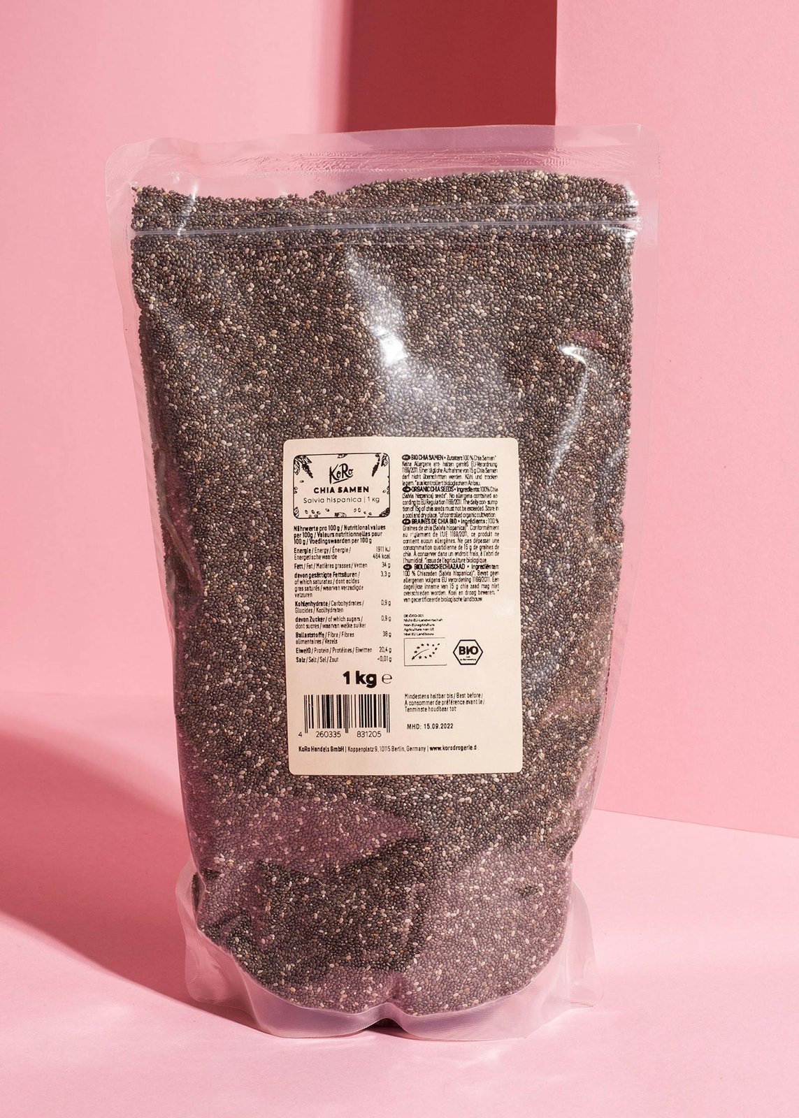 Bio Chia Samen von Korodrogerie