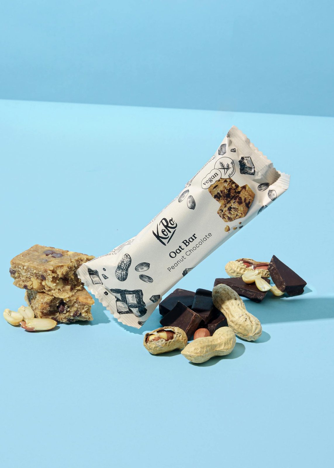 Bio Oat Bar Peanut Chocolate als einzelner Snack