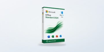 Illustration de Microsoft Office Standard 2024 pour macOS