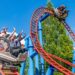 Spinball Whizzer roller coaster at Alton Towers