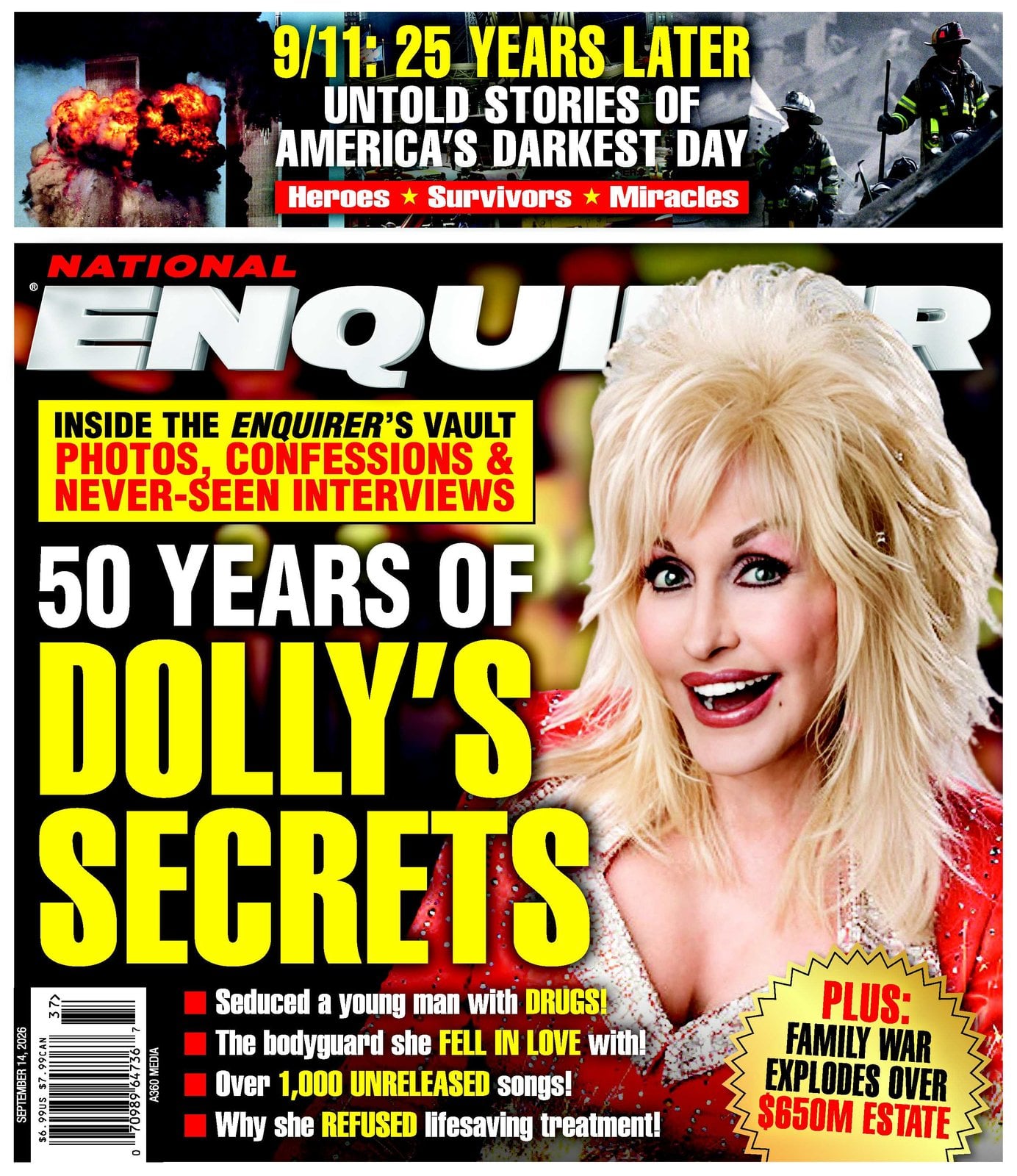 National Enquirer magazine cover