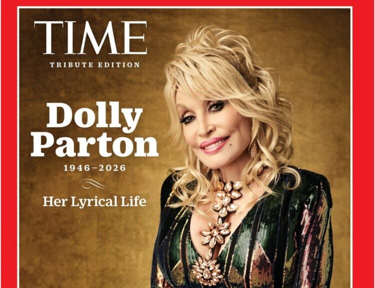 TIME tribute edition cover about Dolly Parton