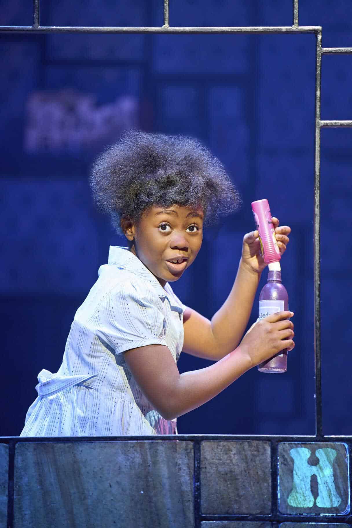 Matilda The Musical classroom scene on stage