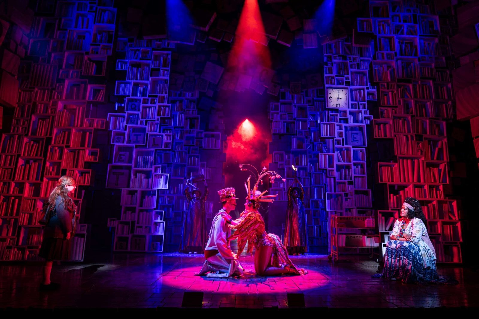 Dancers performing in Matilda The Musical