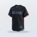 Black Miami Marlins City Connect jersey alternate product view