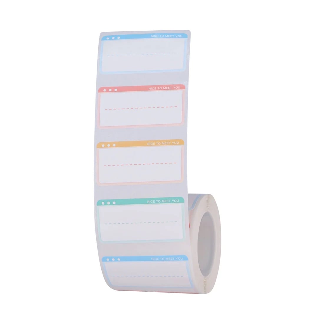 Roll of name labels from Namly Design