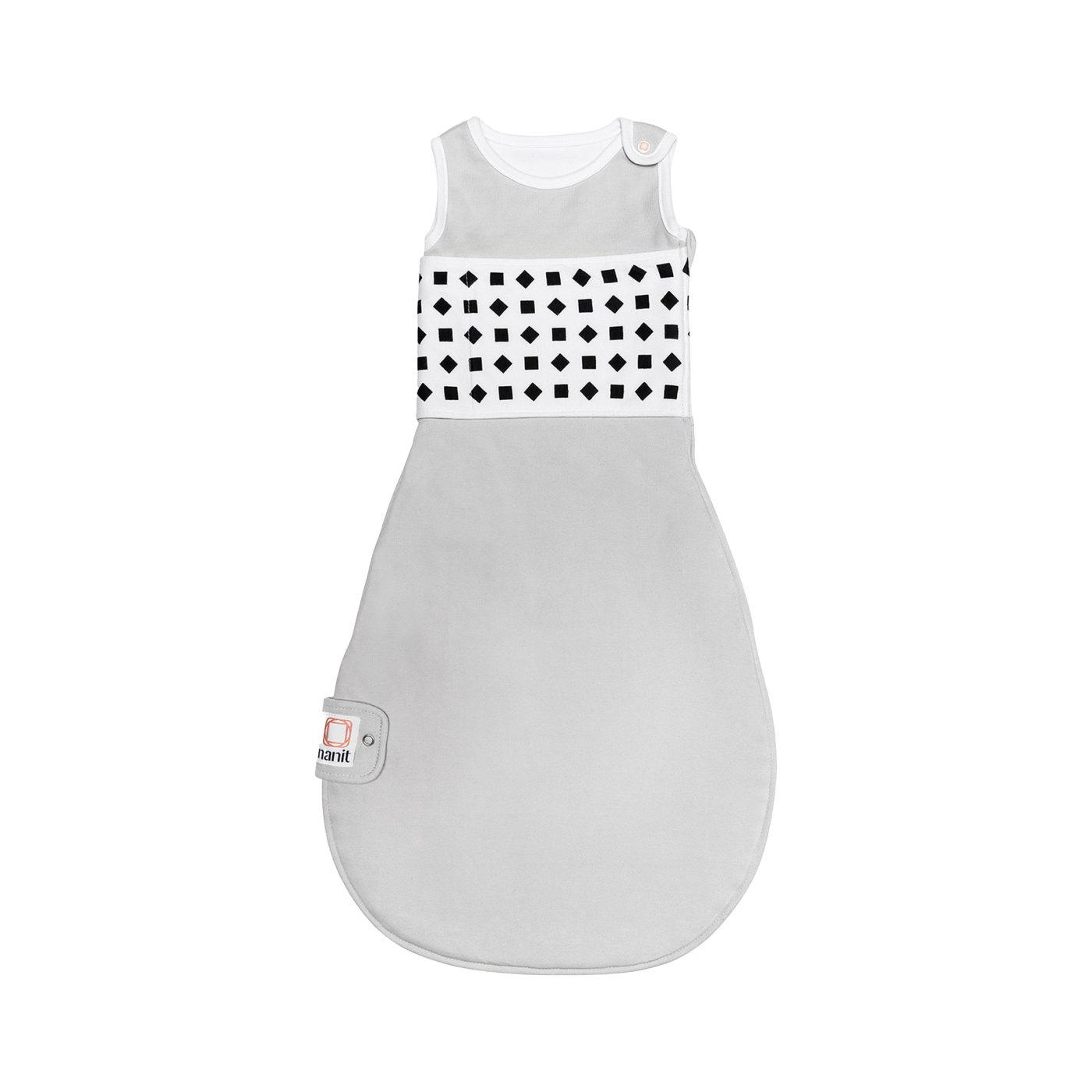 Nanit Breathing Wear Sleeping Bag in pebble color
