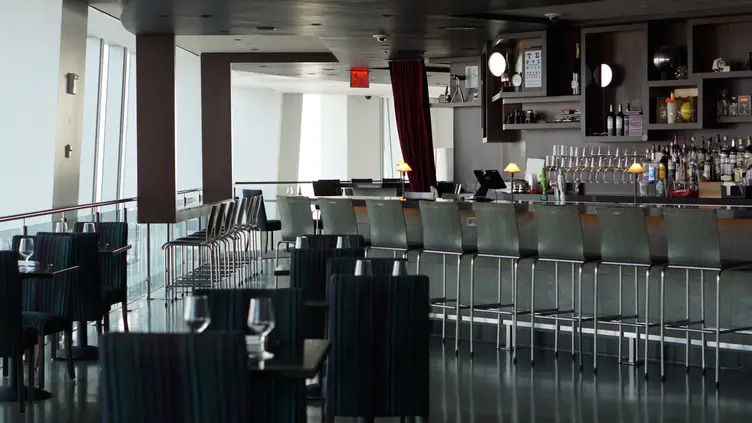Bar dining interior at ONE Dine