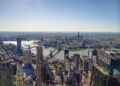 Skyline de Nueva York visto desde el observatorio