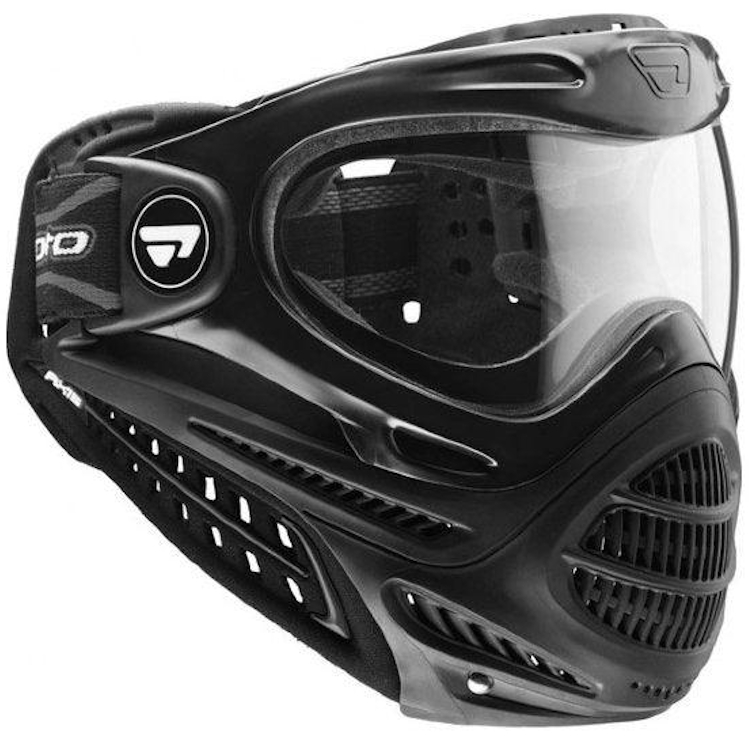DYE Axis PRO Paintball Thermal Maske in schwarz