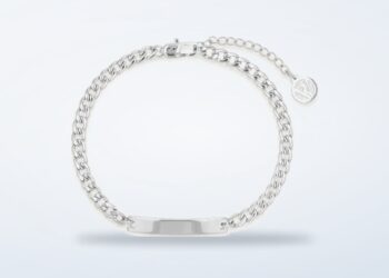 Silbernes Engravable Idend Bracelet von Paul Valentine