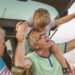 Family travel scene used to illustrate family travel insurance