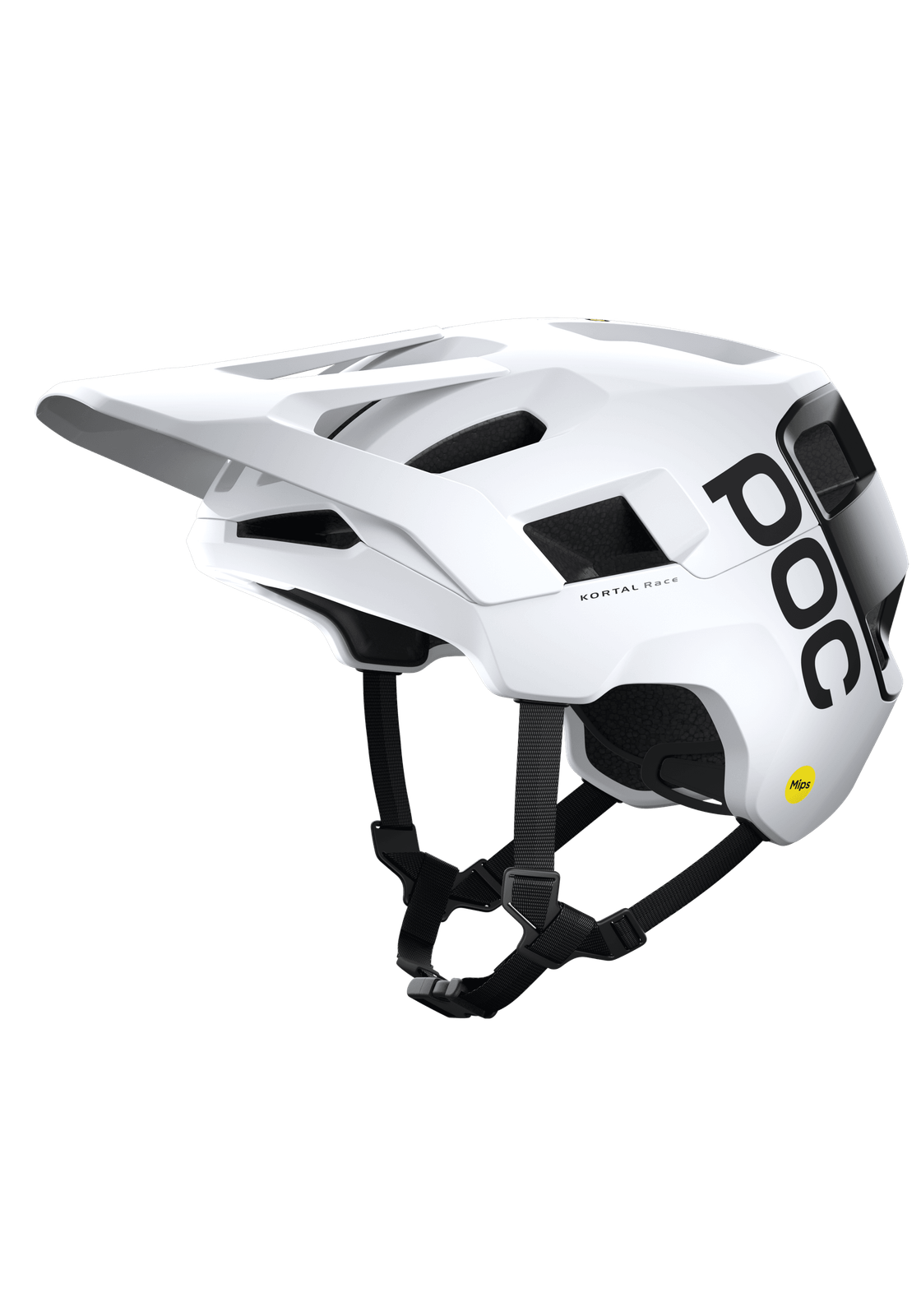 POC Kortal Race MIPS mountain bike helmet in hydrogen white