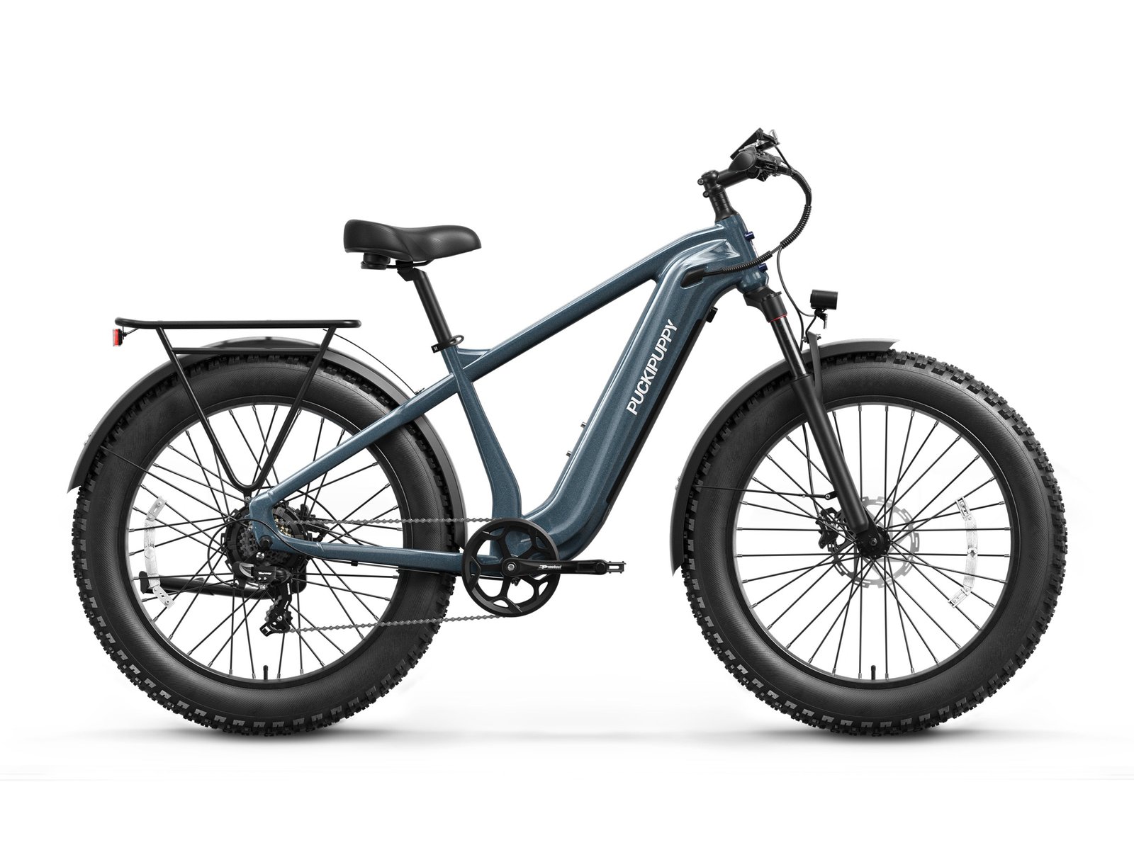 Puckipuppy Beagle 2 Ebike in metallic gray