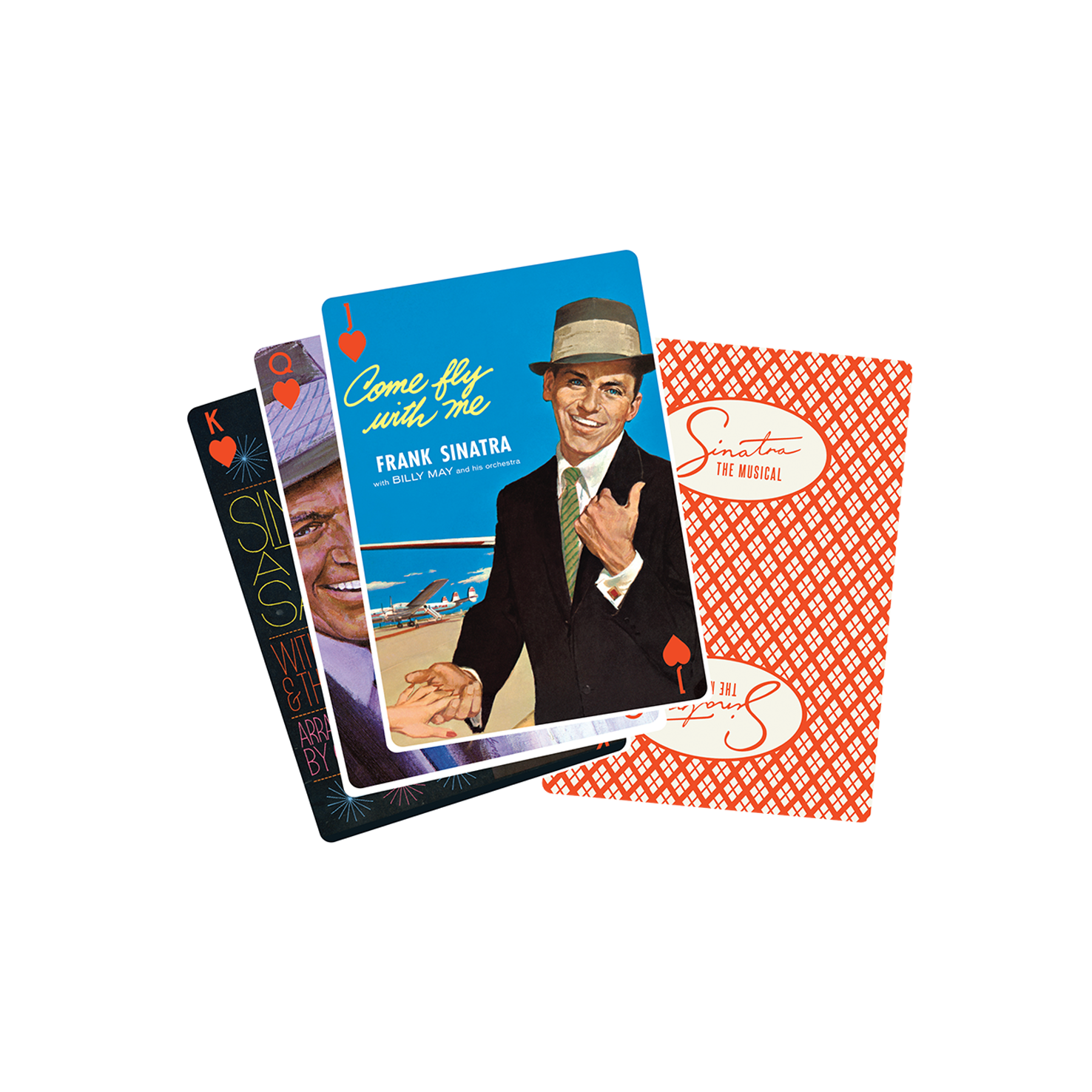 SINATRA Playing Cards spread out