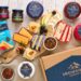 Seasonal cheese subscription selection arranged for serving