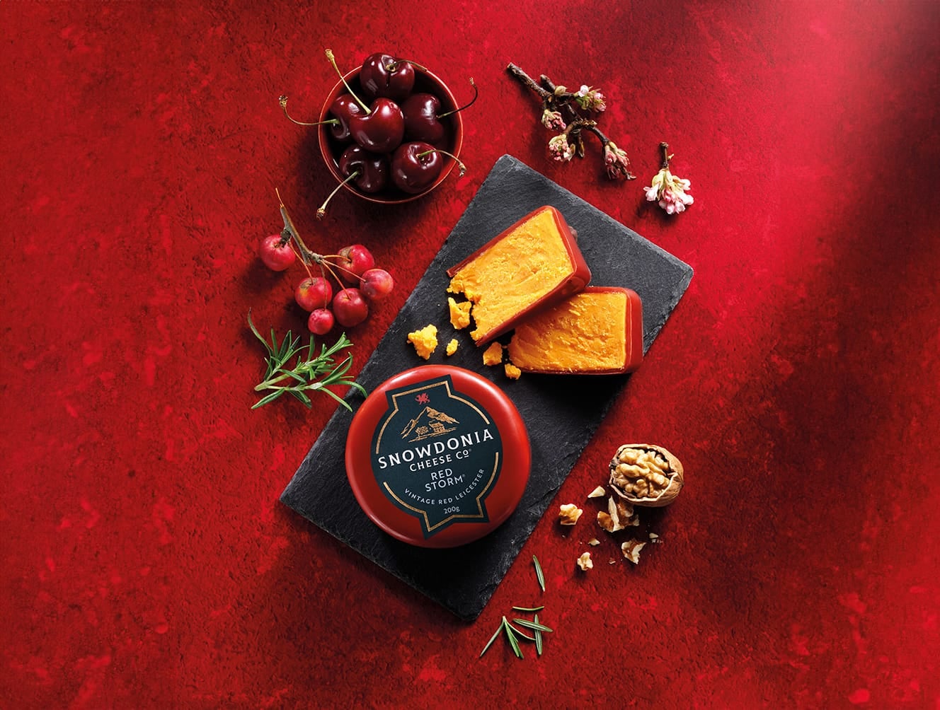 Red Storm cheese truckle