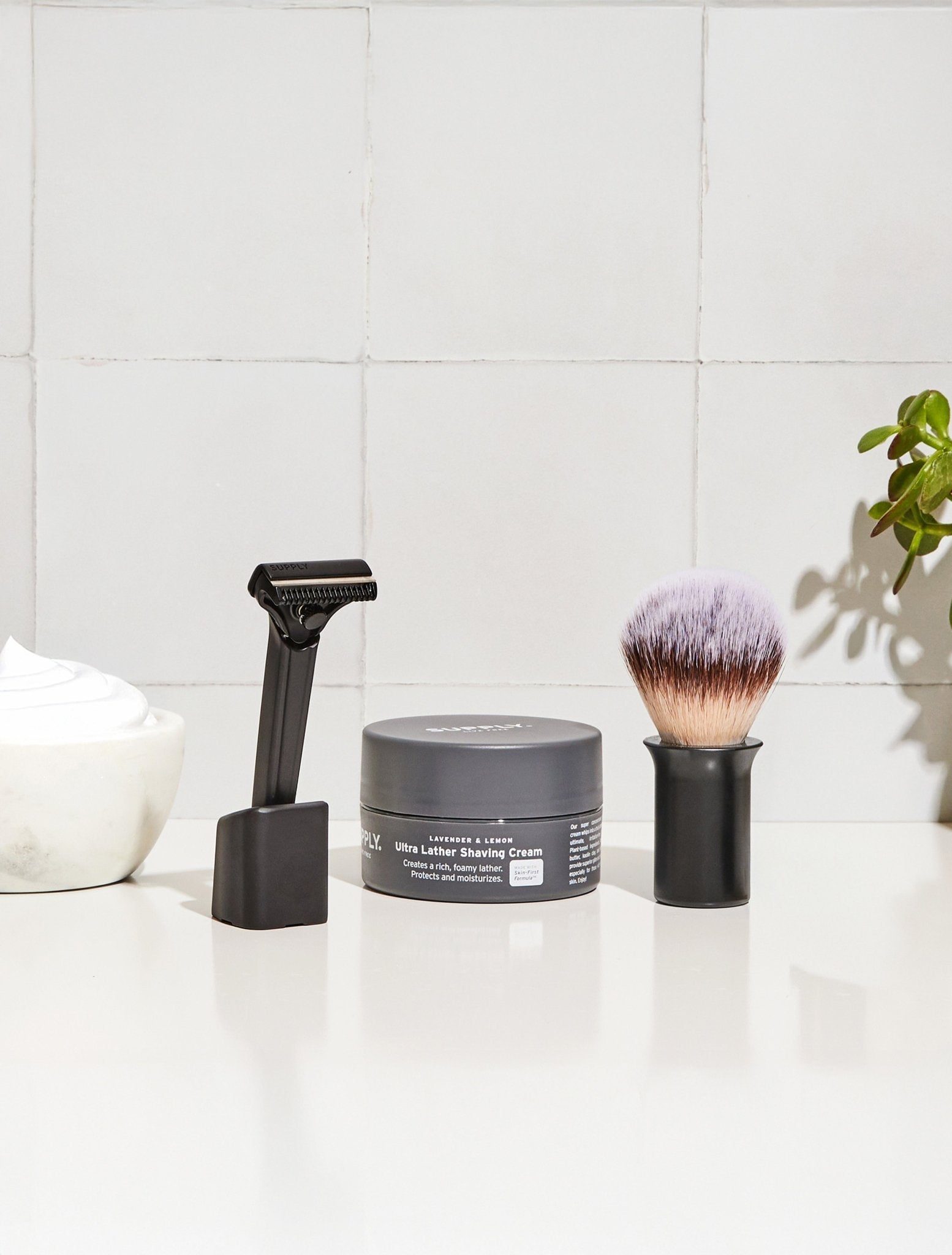 Supply Ritual Bundle arranged on a white counter