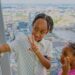 Family enjoying the London skyline at The View from The Shard