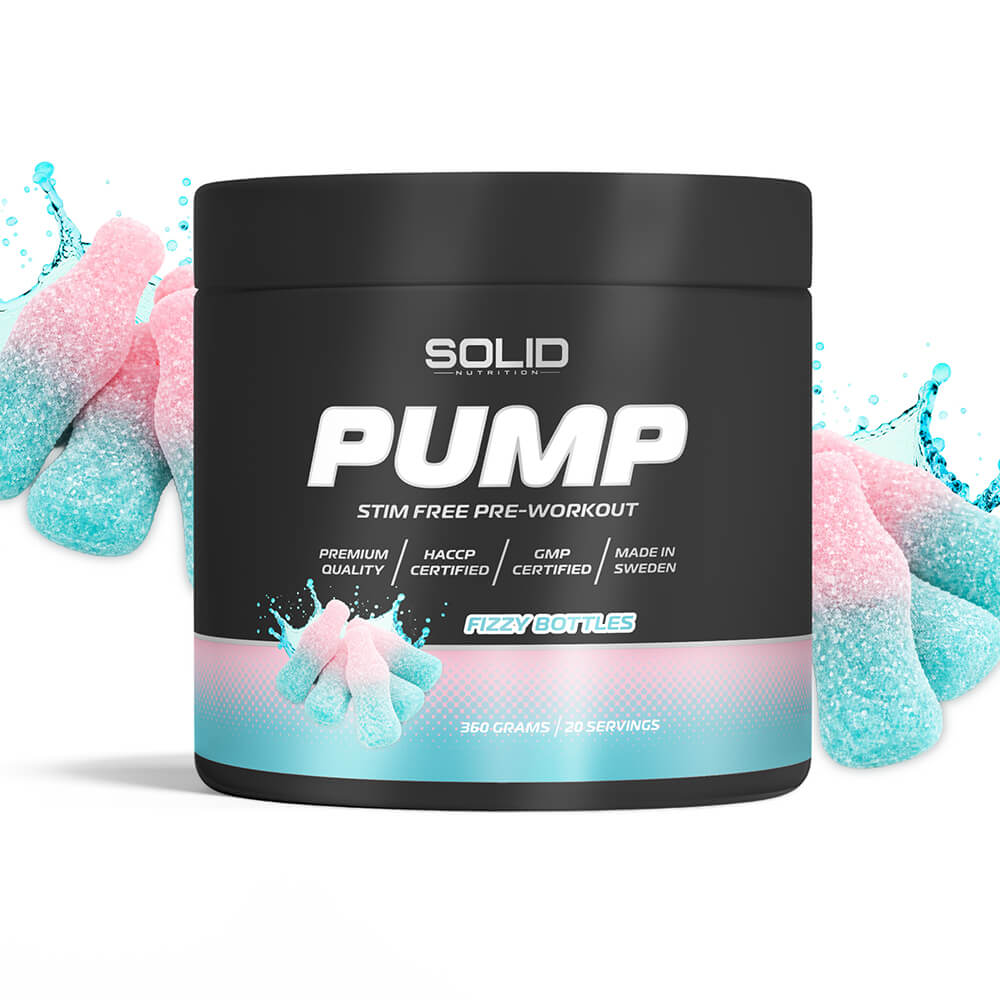 SOLID Nutrition BLACK LINE Pump för träningspass