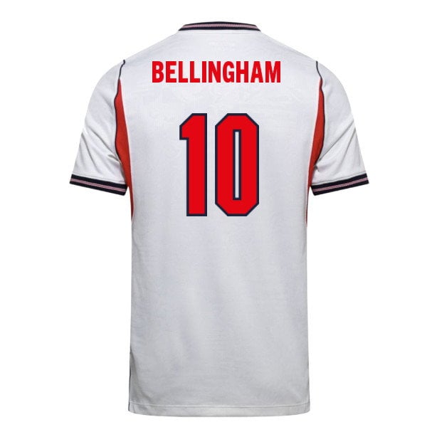 England home football shirt with Bellingham 10 personalisation