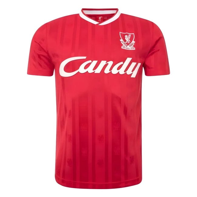 Liverpool FC 1988-89 Candy retro home football shirt