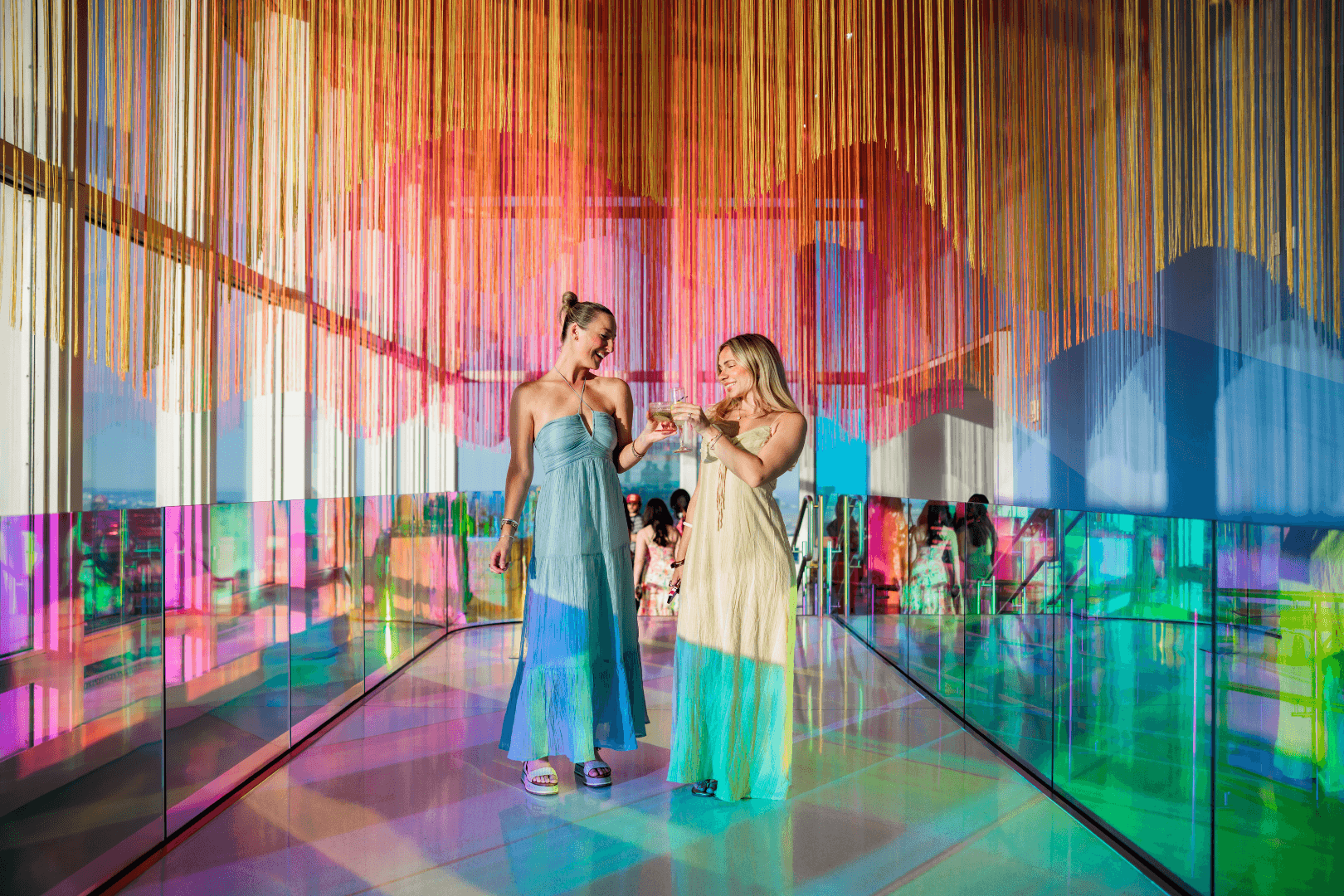 Summer Reimagined immersive installation at View Boston