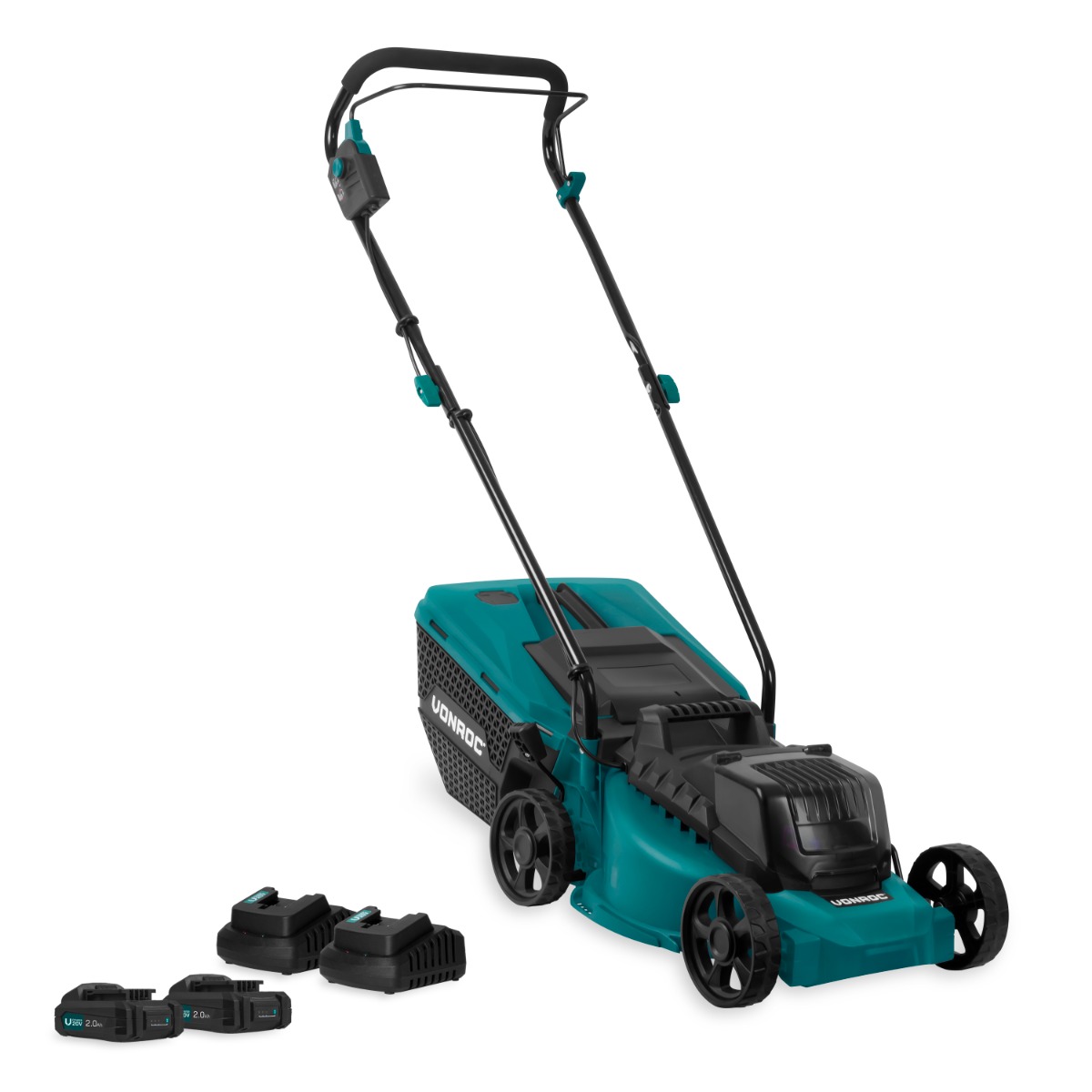 Vonroc 40V plæneklipper med 33 cm klippebredde