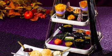 Dark Arts Halloween Afternoon Tea served at Backlot Cafe