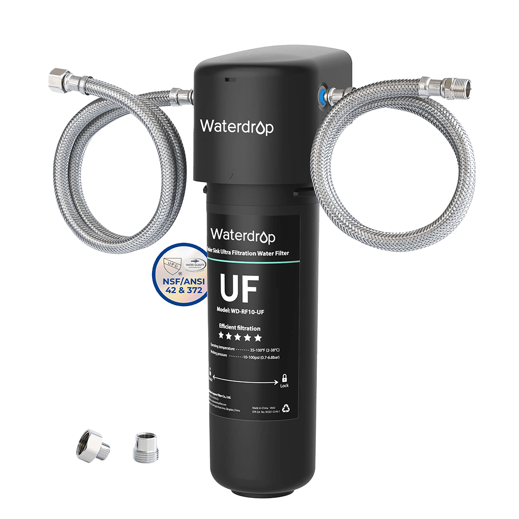 Filtro Waterdropfilter de ultrafiltración de 0,01 micras bajo fregadero