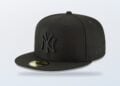 Black New York Yankees New Era Primary Logo 59FIFTY fitted hat