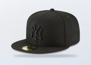 Black New York Yankees New Era Primary Logo 59FIFTY fitted hat