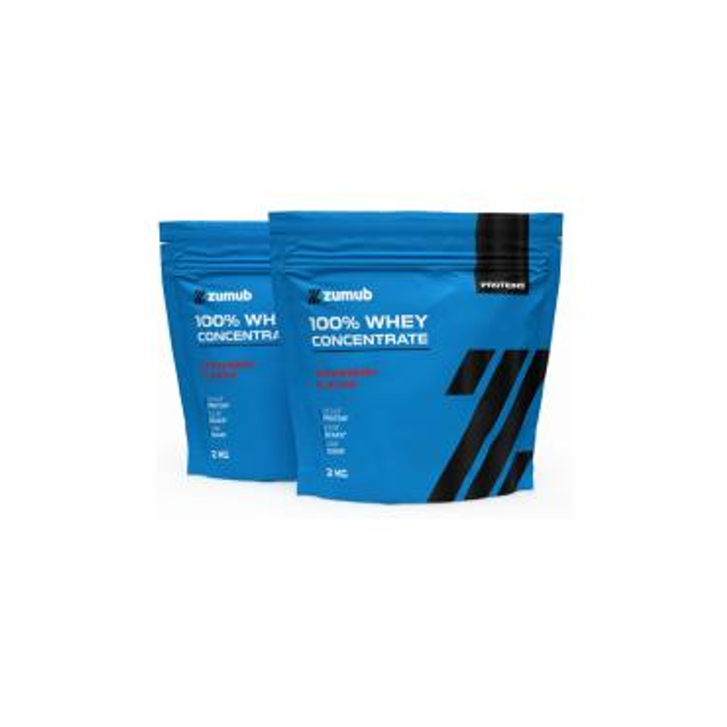 Zak Zumub 100% Whey Concentrate met aardbeiensmaak