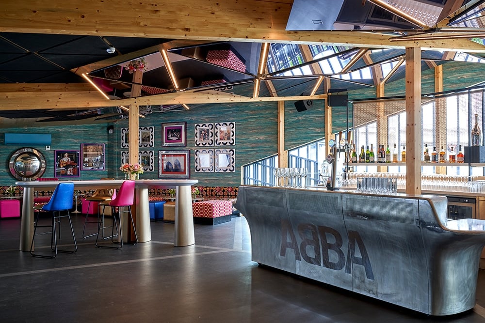 Guests enjoying the ABBA Voyage concert experience